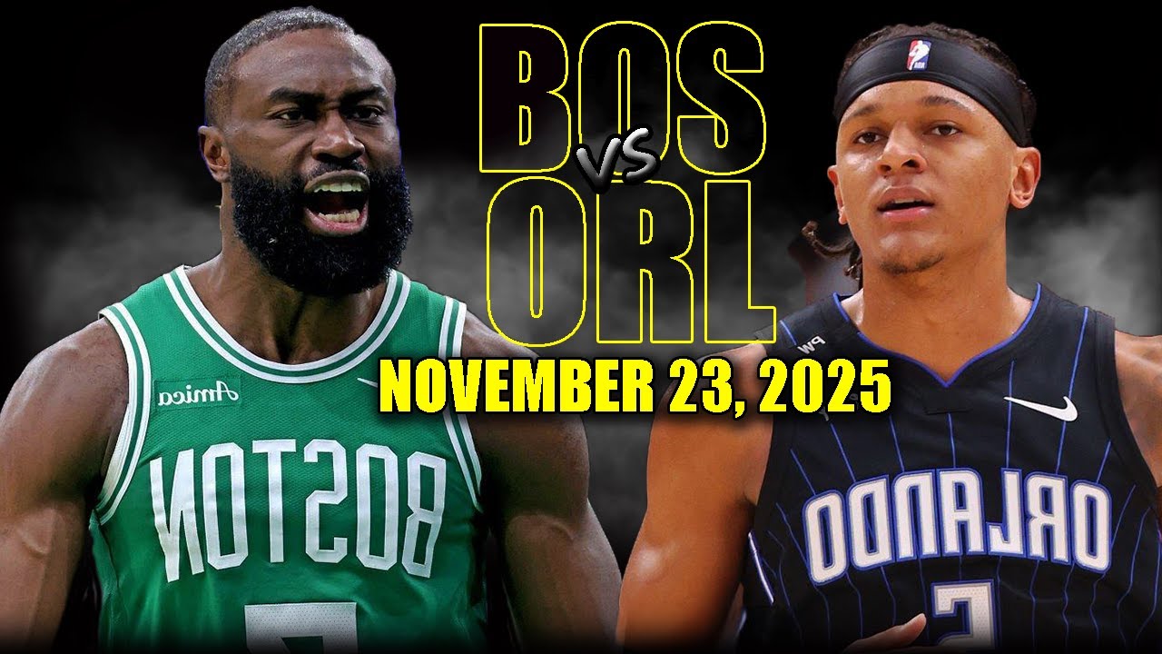 Boston Celtics vs Orlando Magic Full Game Highlights - November 23, 2025 | NBA Season