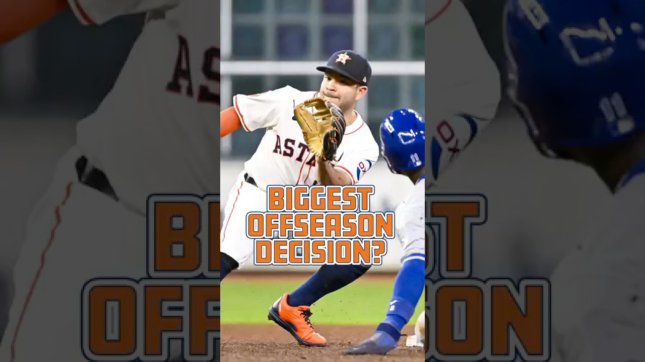 THIS is the biggest Astros offseason decision #Astros #HoustonAstros #MLB