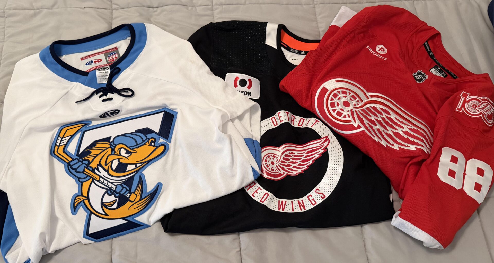 This year’s Detroit/Toledo trip bounty.