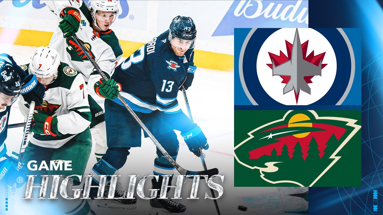 Winnipeg Jets vs. Minnesota Wild - Game Highlights