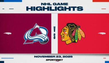NHL Highlights | Avalanche vs. Blackhawks - November 23, 2025