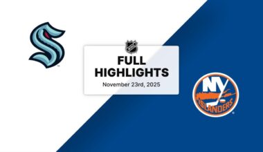 NHL Highlights | Kraken vs. Islanders | November 23, 2025