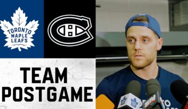 Maple Leafs Full Media Availability | Post Game at Montreal Canadiens | November 22, 2025