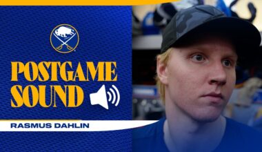 "This Is How We Have To Play" | Rasmus Dahlin After 4-1 Win Over Hurricanes | Buffalo Sabres