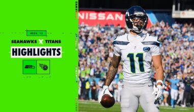 Seattle Seahawks at Tennessee Titans Highlights | 2025 Regular Season Week 12
