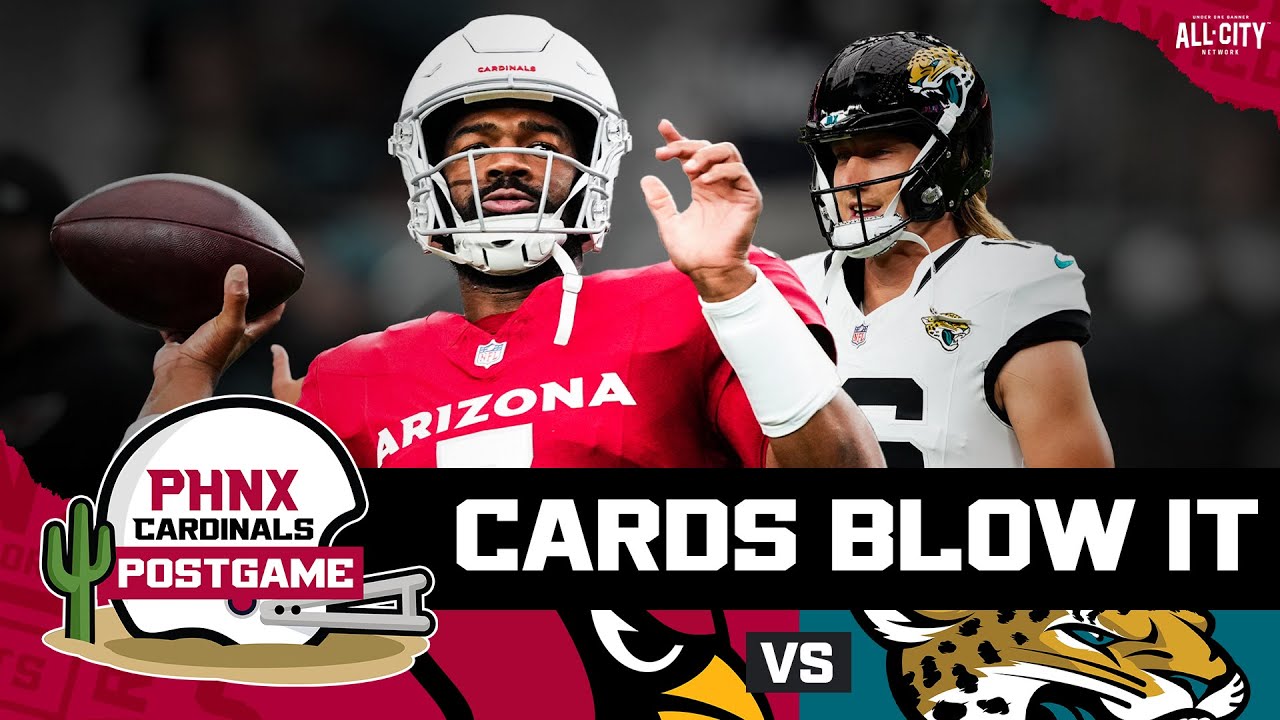 POSTGAME: Arizona Cardinals BLOW Overtime SHOT With Horrendous 4th Down Play Call Vs Jaguars