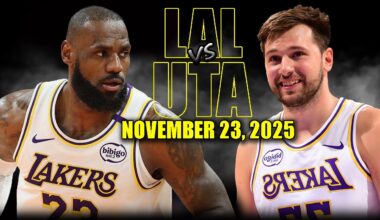 Los Angeles Lakers vs Utah Jazz Full Game Highlights - November 23, 2025 | NBA Season