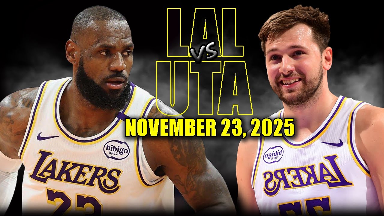 Los Angeles Lakers vs Utah Jazz Full Game Highlights - November 23, 2025 | NBA Season