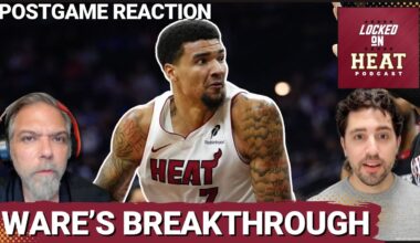 REACTION: Kel'el Ware IMPACTS Miami Heat Win Over 76ers—Is This The Breakout Everyone Waited For?