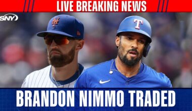 BREAKING NEWS: Brandon Nimmo traded to the Rangers for Marcus Semien