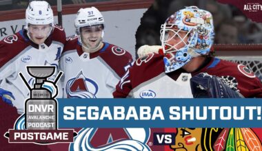 Scott Wedgewood gives the Colorado Avalanche another shutout in win over Chicago Blackhawks