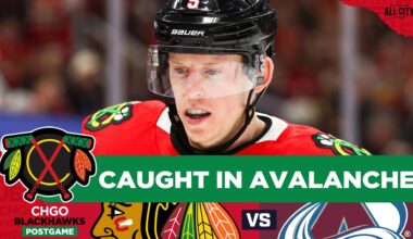 BLACKHAWKS POSTGAME: Chicago SHUT OUT By Colorado, Dickinson Returns in Loss | CHGO Blackhawks