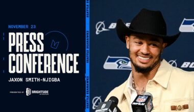 Jaxon Smith-Njigba: "I'm Blessed To Be A Seahawk" | Seattle Seahawks