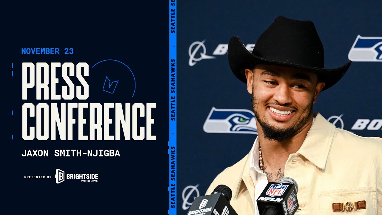 Jaxon Smith-Njigba: "I'm Blessed To Be A Seahawk" | Seattle Seahawks