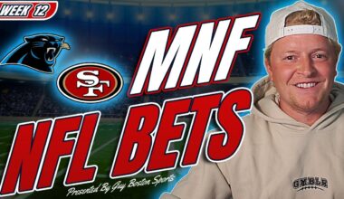Panthers vs 49ers Monday Night Football Picks | FREE NFL Bets, Predictions, and Player Props!