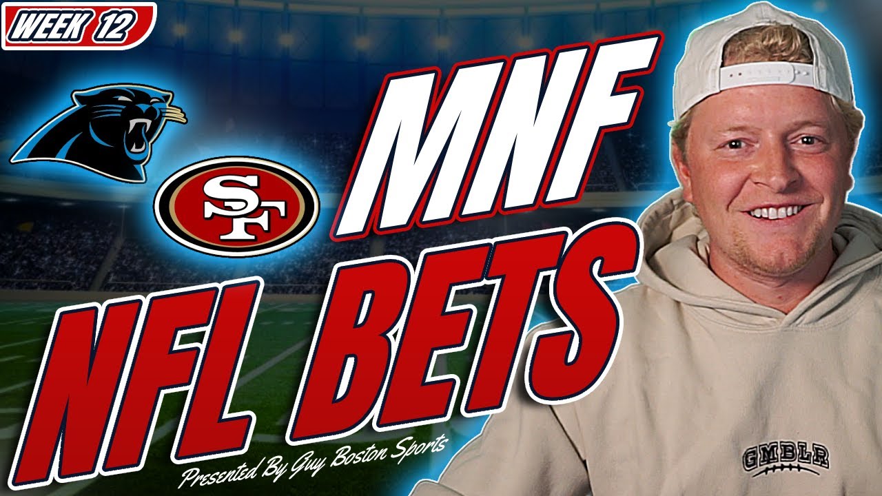 Panthers vs 49ers Monday Night Football Picks | FREE NFL Bets, Predictions, and Player Props!