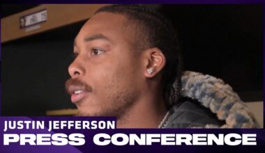 Justin Jefferson Talks About Offense's Struggles, His Hatred of Losing, Defense's Strong Play