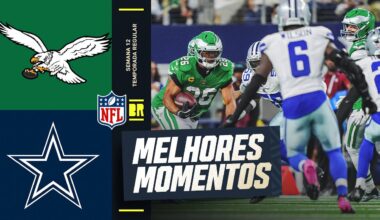 SEMANA 12 | Philadelphia Eagles vs Dallas Cowboys | Melhores Momentos | NFL 2025