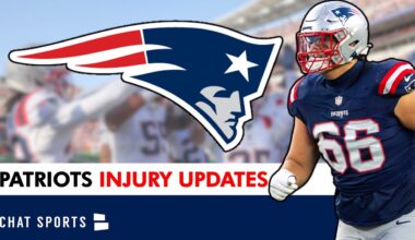 Latest New England Patriots Injury Updates On Will Campbell, Jared Wilson & Brenden Schooler