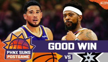 POSTGAME: Phoenix Suns Keep Winning — Whole Squad Powers Big Win vs Spurs 🔥