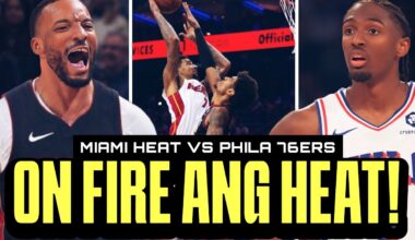 ON FIRE ang Miami Heat! BALANCED scoring! Powell, Adebayo, Ware at Jaquez! Heat vs 76ers