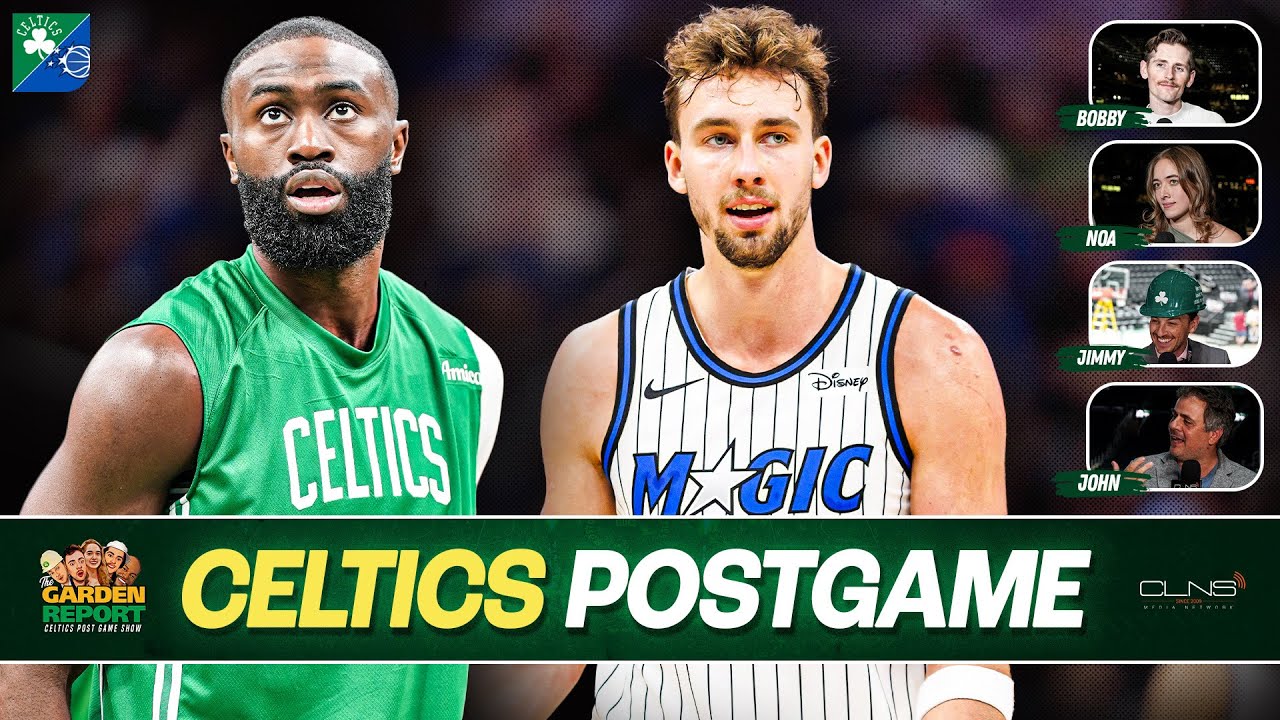Garden Report: Celtics vs Magic Post Game Show on CLNS Media