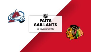 Avalanche vs Blackhawks | 23/11/25 | Faits saillants