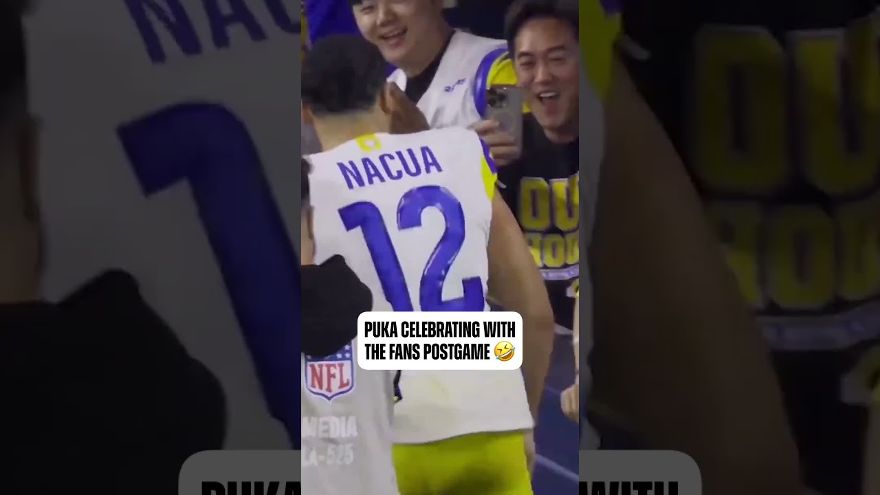 not him jumping into the crowd 😭