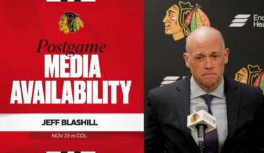 "We had real chances." | Jeff Blashill Postgame 11.23.25