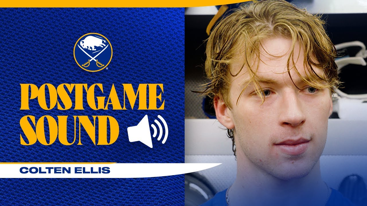 "I Put A Lot Of Work In" | Colten Ellis After 5-1 Win Over Oilers | Buffalo Sabres