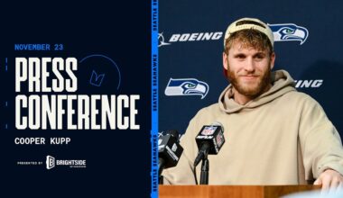 Cooper Kupp:  "Jaxon Makes The Most Of His Opportunities" | Seattle Seahawks