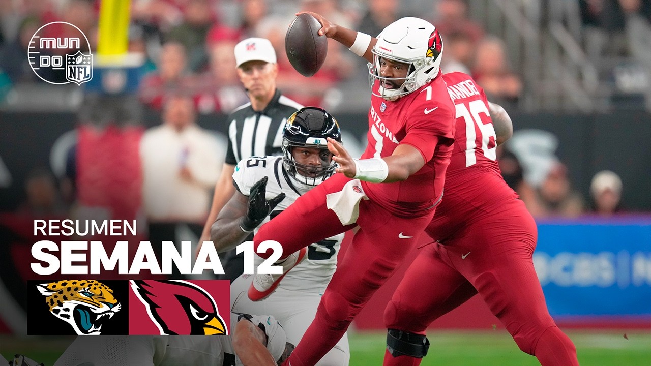 Jacksonville Jaguars vs. Arizona Cardinals | Resumen NFL español - Semana 12 | NFL Highlights 2025