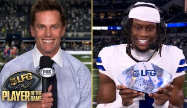 Tom Brady's LFG Player of the Game: Cowboys WR George Pickens 🏆 Week 12 DIGITAL EXCLUSIVE