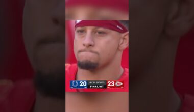 The Chiefs just beat the Colts in an overtime thriller!