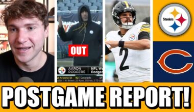 Pittsburgh Steelers x Chicago Bears Postgame Report