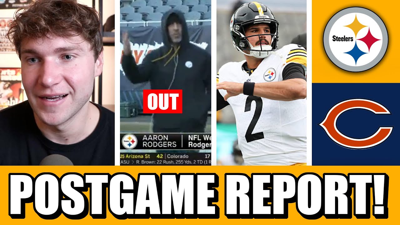 Pittsburgh Steelers x Chicago Bears Postgame Report