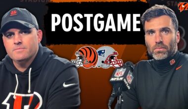 Zac Taylor, Joe Flacco React to Bengals' 26-20 Loss vs. Patriots