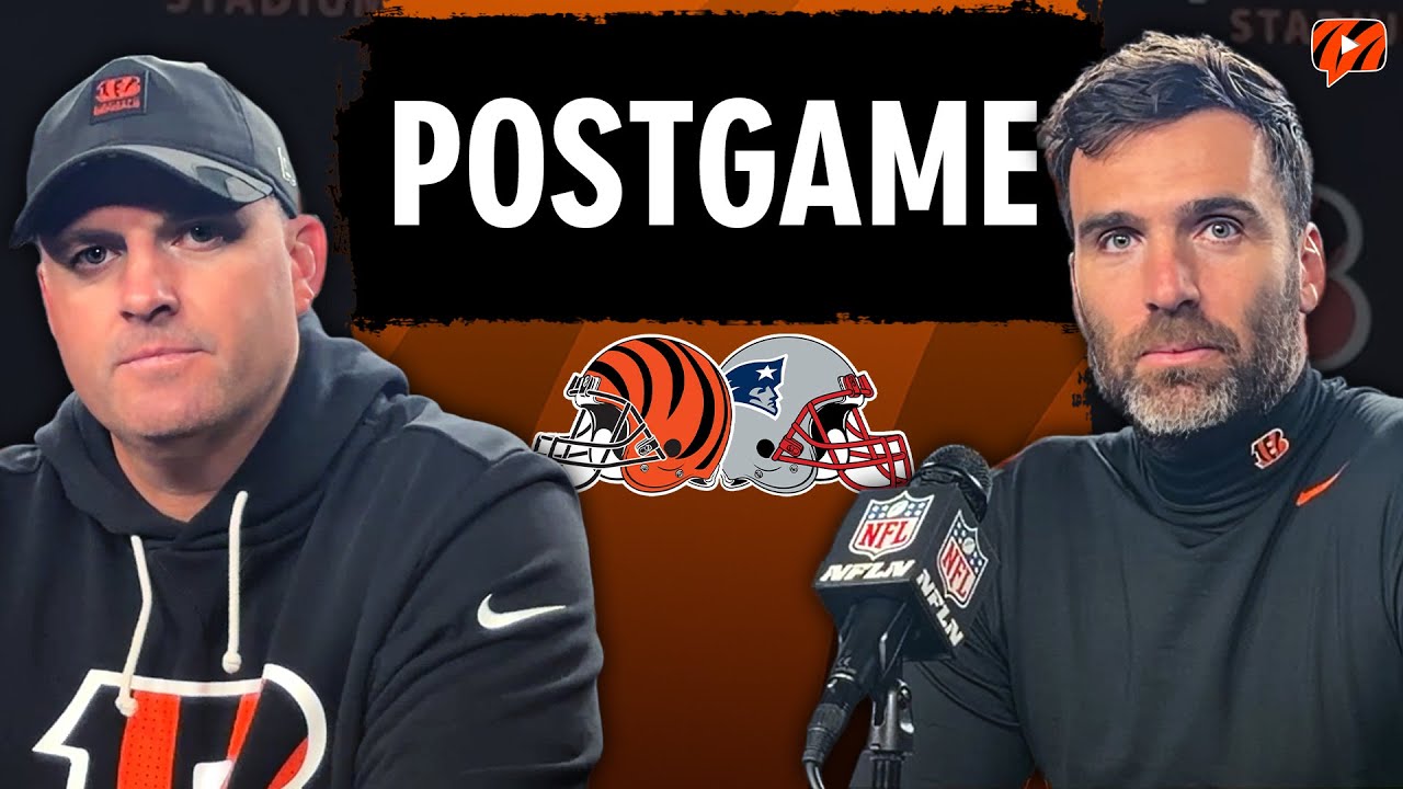 Zac Taylor, Joe Flacco React to Bengals' 26-20 Loss vs. Patriots