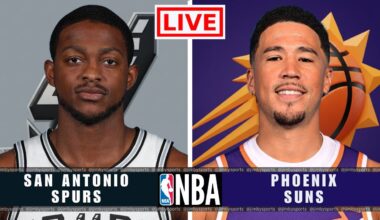 SAN ANTONIO SPURS VS PHOENIX SUNS | NBA LIVE TODAY | PLAY-BY-PLAY SCOREBOARD 2025