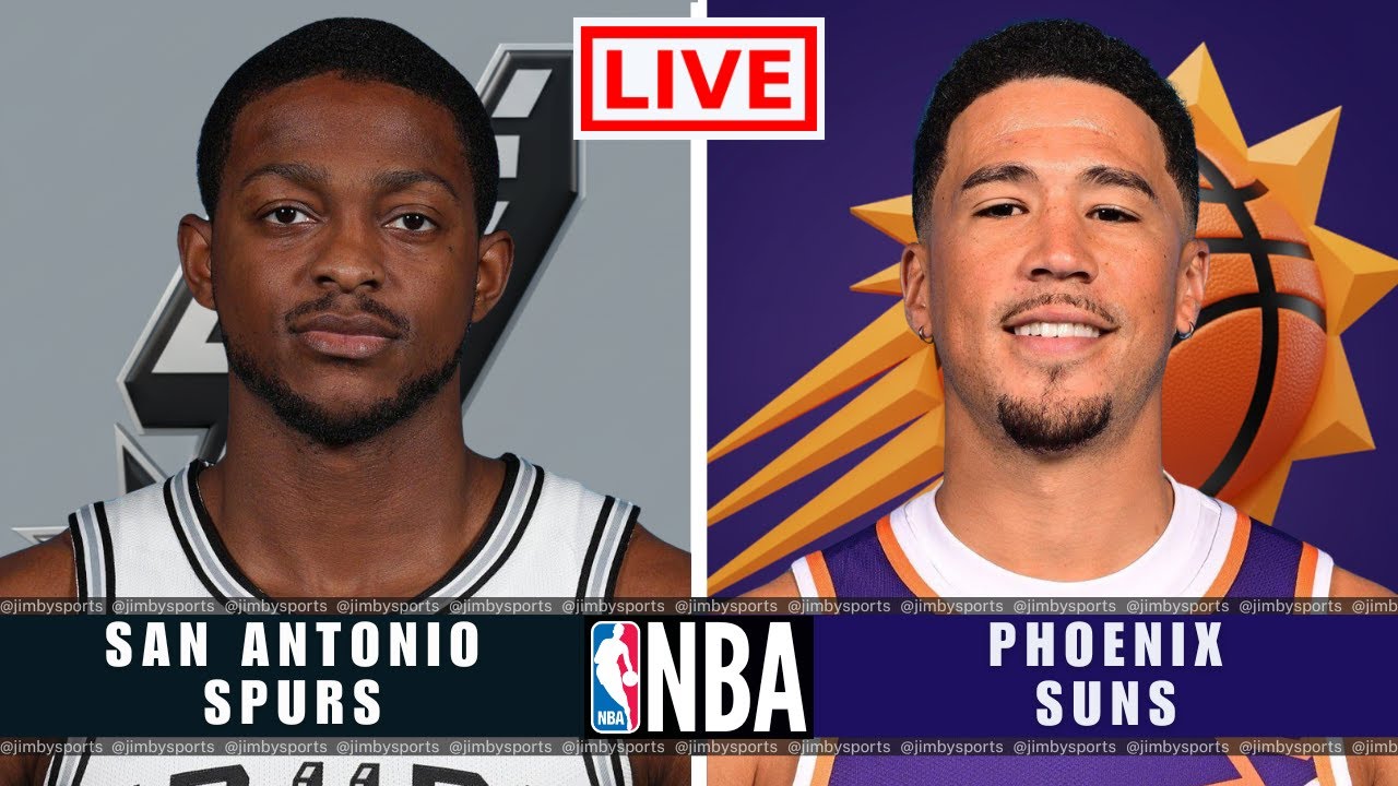 SAN ANTONIO SPURS VS PHOENIX SUNS | NBA LIVE TODAY | PLAY-BY-PLAY SCOREBOARD 2025
