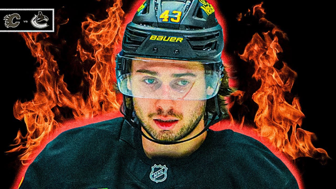 The Vancouver Canucks season is up in Flames
