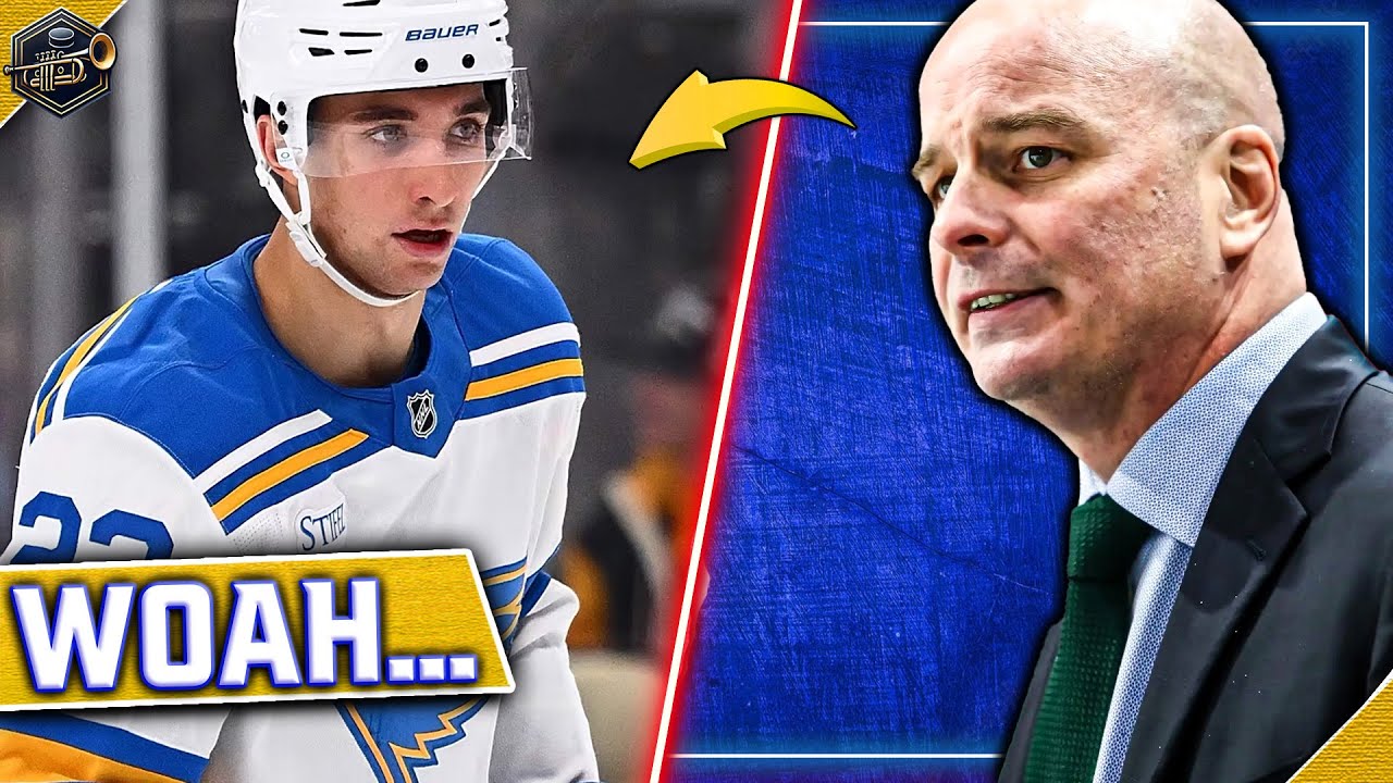 It just got VERY INTERESTING for the St. Louis Blues...