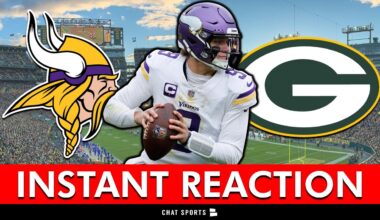 🚨THIS TEAM IS A JOKE! Vikings-Packers INSTANT REACTION!