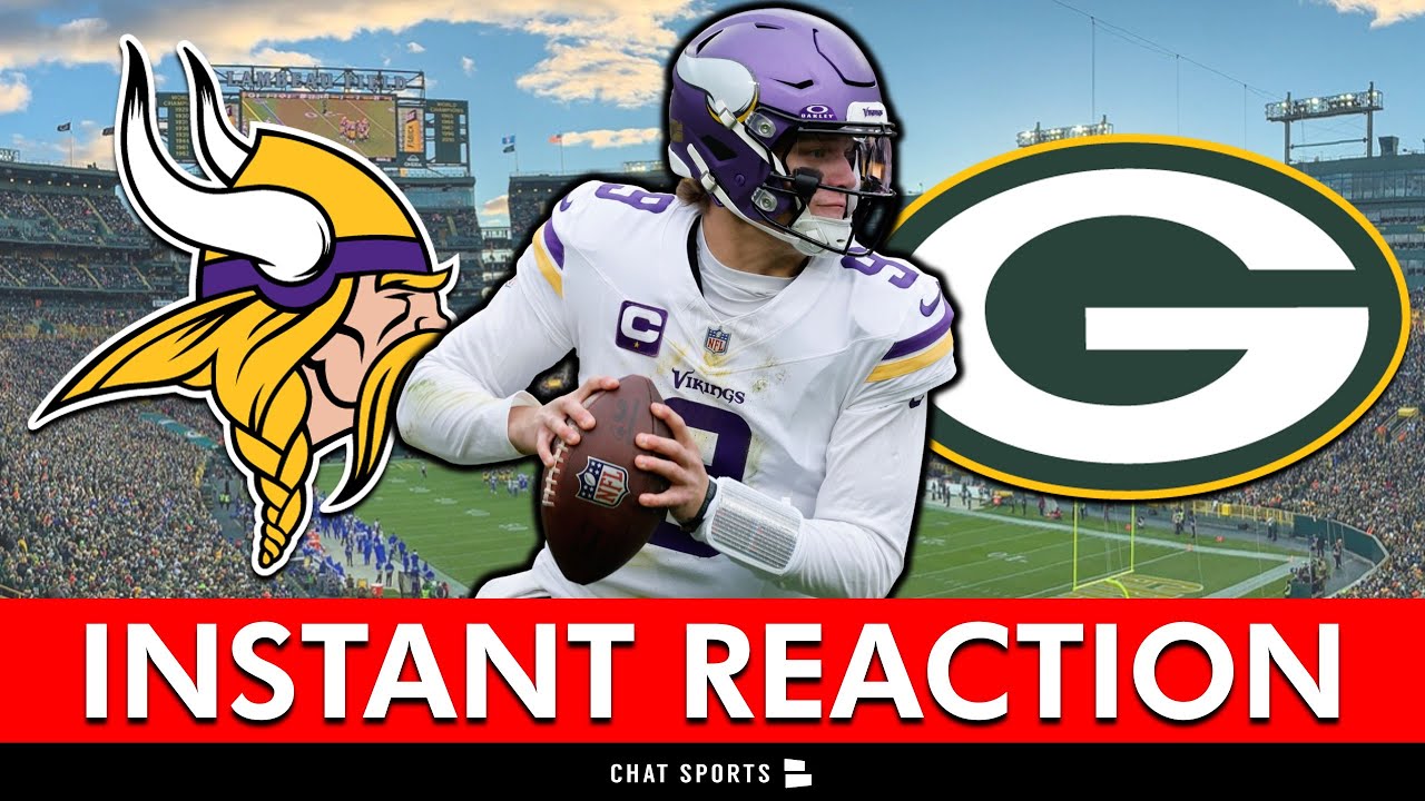 🚨THIS TEAM IS A JOKE! Vikings-Packers INSTANT REACTION!