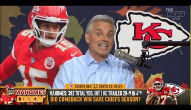 THE HERD | Colin Cowherd BLOWN AWAY As Kansas City Chiefs SAVE THEIR SEASON | NFL