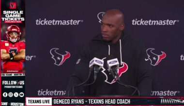LIVE: The Houston Texans address the media