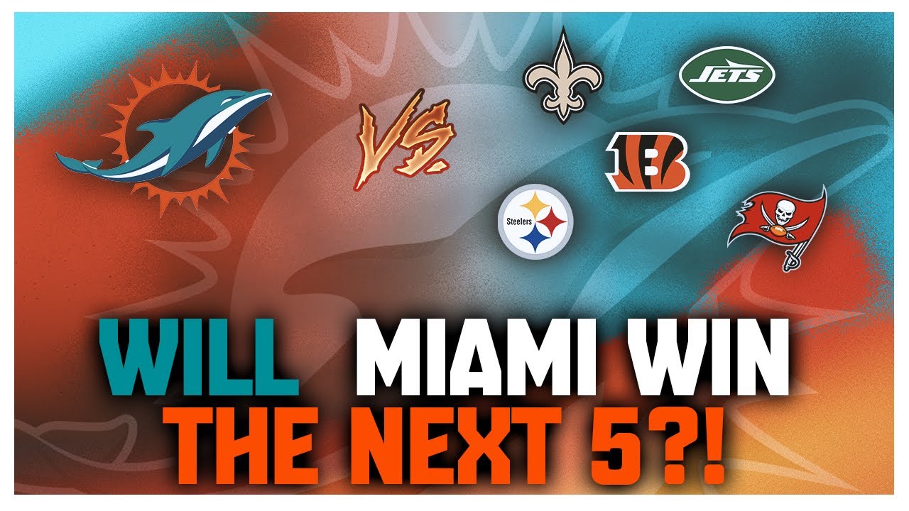 Will The Miami Dolphins Win The Next 5? Will 10-7 Get The In?!