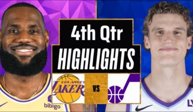 Los Angles Lakers vs Ultah Jazz Full Game Highlights 4th Qtr | Nov 23 | 2025 NBA Highlights