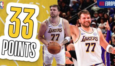 BIG NIGHT FOR LUKA 🪄 Doncic's Best Plays v Utah Jazz