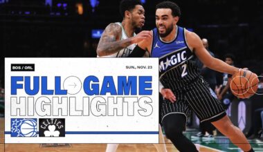 FULL GAME HIGHLIGHTS: ORLANDO MAGIC VS. BOSTON CELTICS 11.23.25